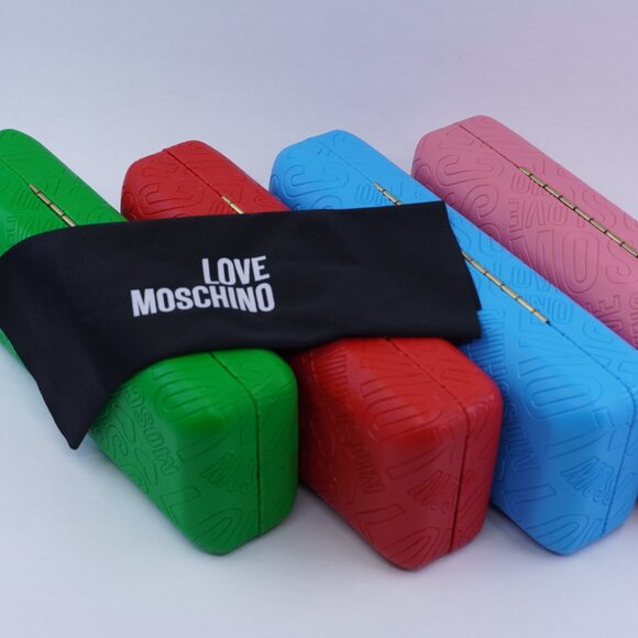 Moschino MOS143/S 0807 9O Square Sunglasses - Black/Grey main image 8
